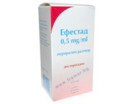 Efestad 0.5 mg. / ml. 120 ml.